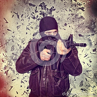 Terrorist Stock Photo