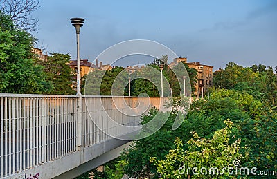 Teschin bridge in Odessa, Ukraine Stock Photo