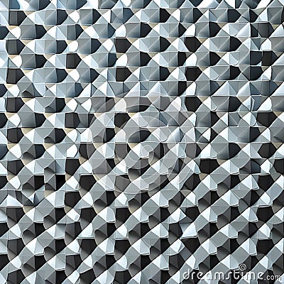 Tessellating Tiles II: Another image of a geometric pattern created with tessellating shapes, but in a different design and colo Stock Photo