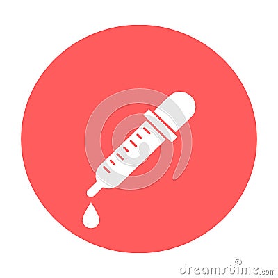 Test dropper Isolated Vector icon that can be easily modified or edited Vector Illustration