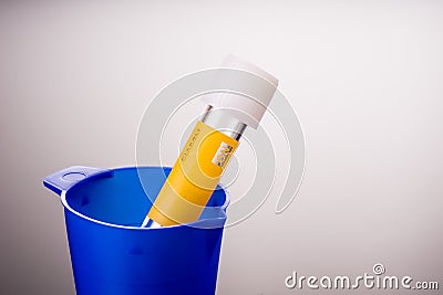 Test kits for urine samples Stock Photo