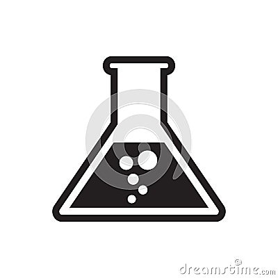 Test tube icon Vector Illustration