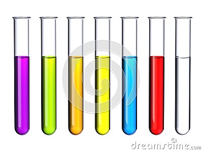 Test tubes. Stock Photo