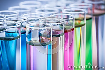 Test tubes Stock Photo