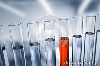 Test tubes Stock Photo