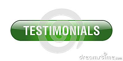 Testimonials button Cartoon Illustration