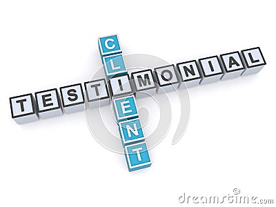 Testimonial, Client Stock Photo