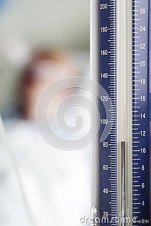 Testing Blood Pressure Stock Photo