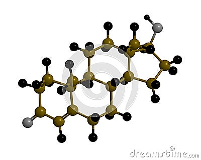 Testosterone in militari colours Stock Photo