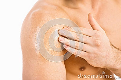 Testosterone Replacement Therapy TRT Stock Photo