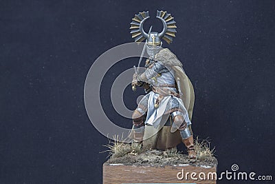 Teutonic knight Stock Photo