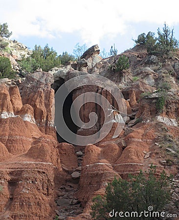 Texas Canyon Stock Photo