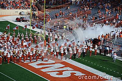 Texas longhorns college football game Editorial Stock Photo