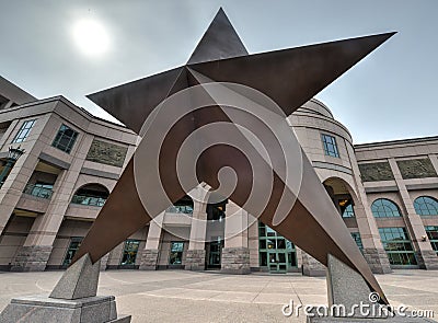 Texas Star Stock Photo