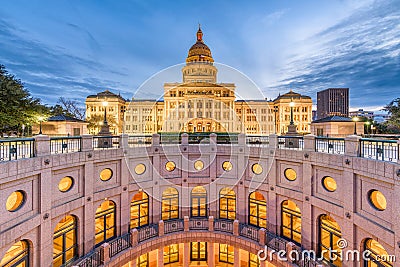 Texas State Capitol Stock Photo