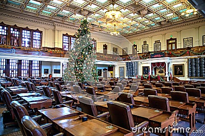 Texas State Capitol house of representatives Editorial Stock Photo