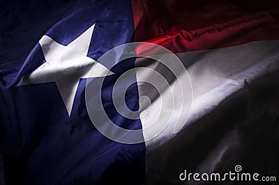 Texas state flag Stock Photo