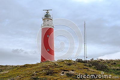Texel Lighthouse, Netherlands Stock Photo