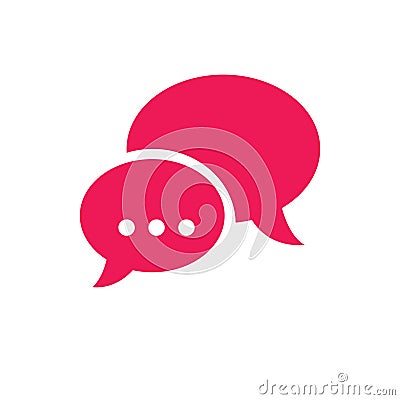 Text massage icon design very nice Vector Illustration