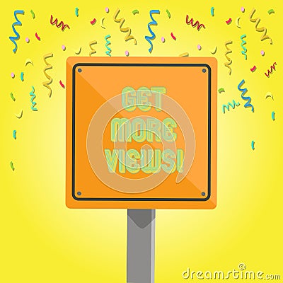 Text sign showing Get More Views. Conceptual photo Increase web traffic optimise blog strategy analyse digitally 3D Stock Photo