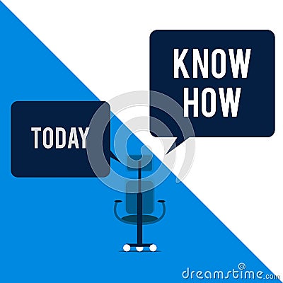 Text sign showing Know How. Conceptual photo The process to learn of doing things you will do for the first time Stock Photo