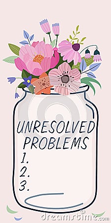 Inspiration showing sign Unresolved Problems. Conceptual photo those Queries no one can answer Unanswerable Questions Stock Photo