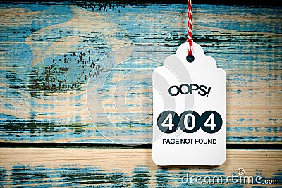Page not found, 404 Error Stock Photo