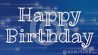 Animation De Joyeux Anniversaire Avec Des Feux D Artifice Clips Videos Video Du Amusement Heureux