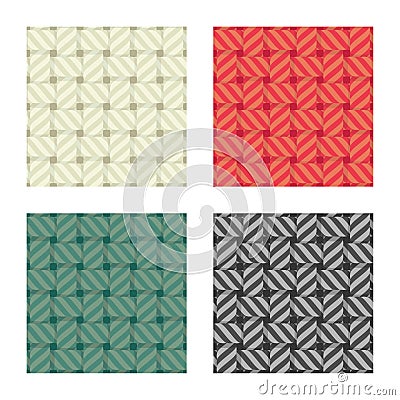 Textile (close up seamless pattern) Vector Illustration