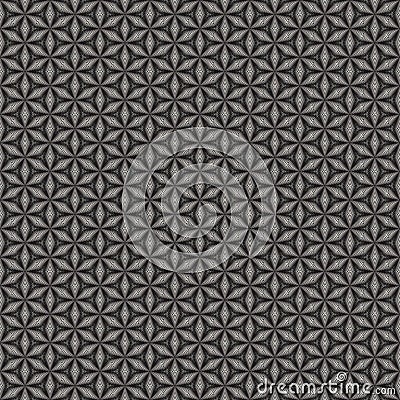 Textile cloth black and white Stock Photo