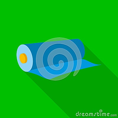 Textile roll icon of vector illustration for web and mobile Vector Illustration