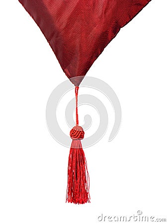 Textile and tassel Stock Photo