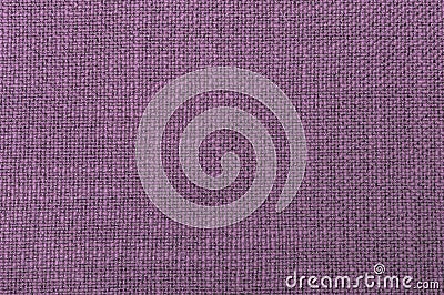 Textile Violet color rough weaving thread texture close-up Stock Photo