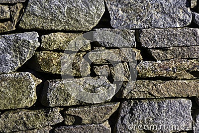 Textura large flat stones lined up. Stock Photo