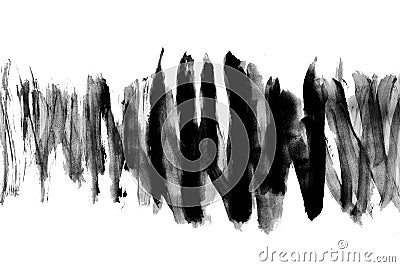 Texture abstract japanese ink on white paper Background Stock Photo