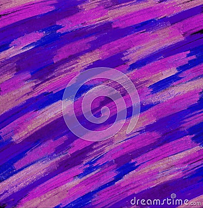 Texture abstraction colored pencils and pastels dry Stock Photo