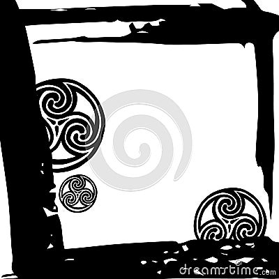 Texture background. Background drawing strokes, texture Vector Illustration