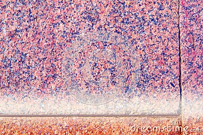 Texture, background, pattern. The curbstone is red. Granite array Stock Photo