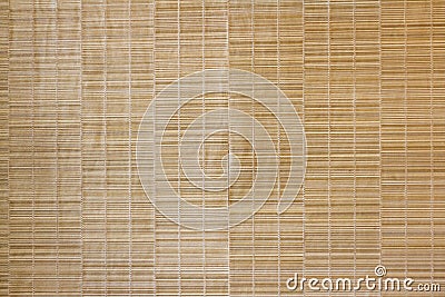 Texture, bamboo wall Stock Photo