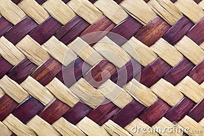 Texture of bamboo weave Stock Photo