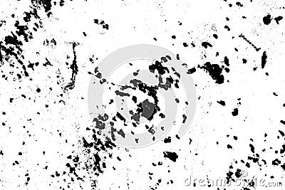 Monochrome rusty iron metal texture. Rusty iron metal bitmap texture. Stock Photo