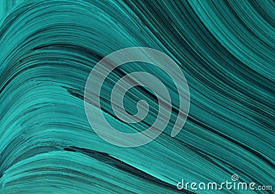 Texture blue background wave paint brush sea abstract creativity print art design scrapbooking Stock Photo
