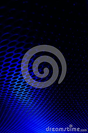 Texture with blue oval circles Stock Photo