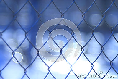 Texture blurry blue lattice Stock Photo