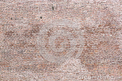 Texture of brick fortress wall Stock Photo