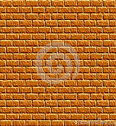 Texture brick wall Vector Illustration