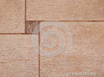 The texture of brown ceramic tiles Stock Photo
