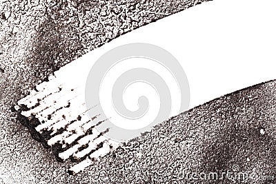 Texture clay moving Stock Photo