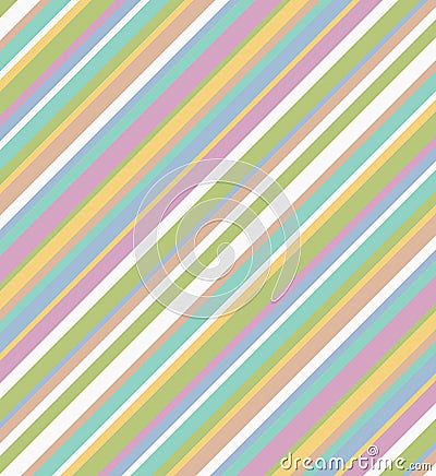 Texture with colorful parallel stripes. Straight diagonal lines in pastel colors. Stock Photo