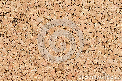 Texture cork board macro Stock Photo